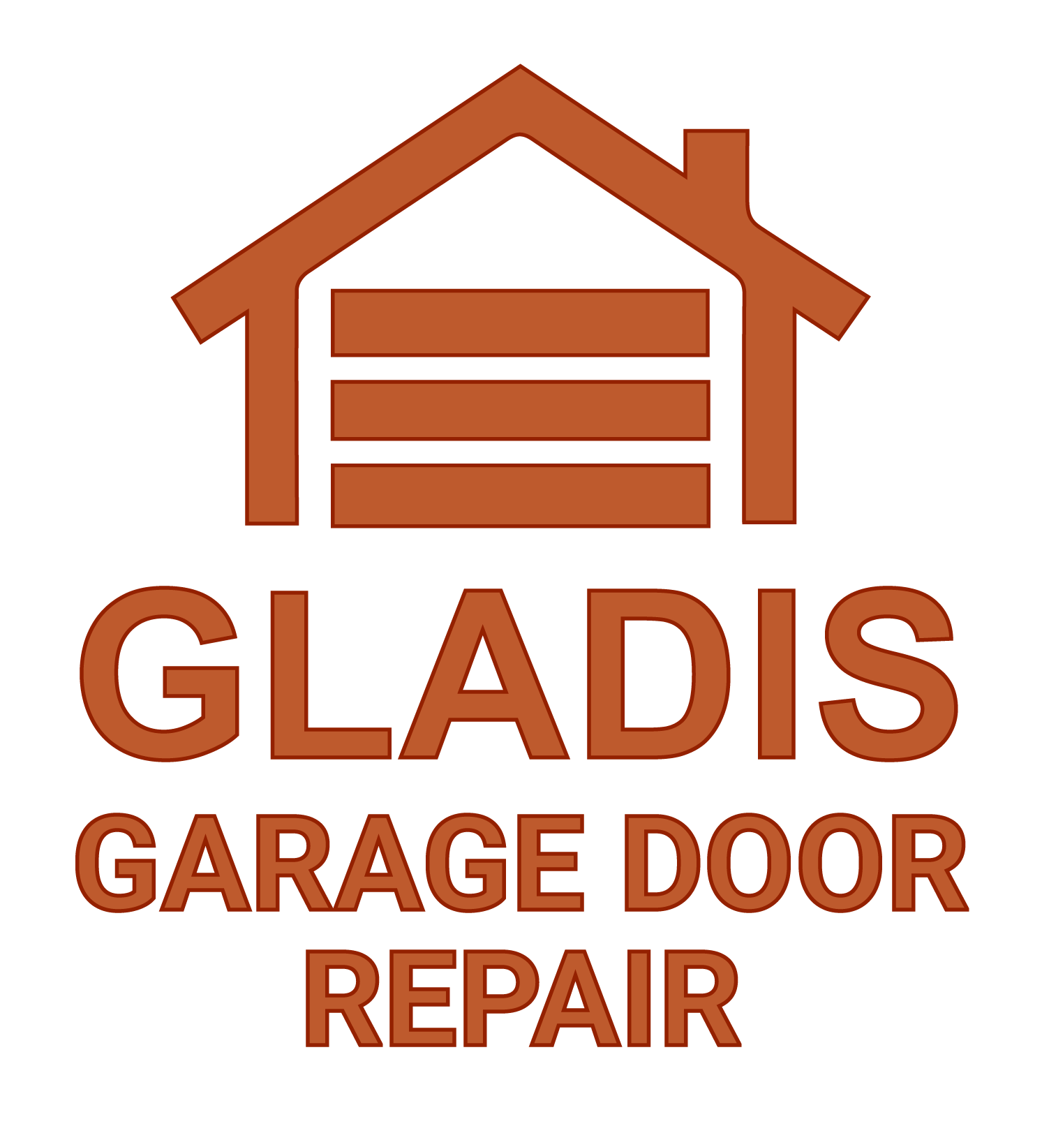 Gladis Garage Door Repair Logo
